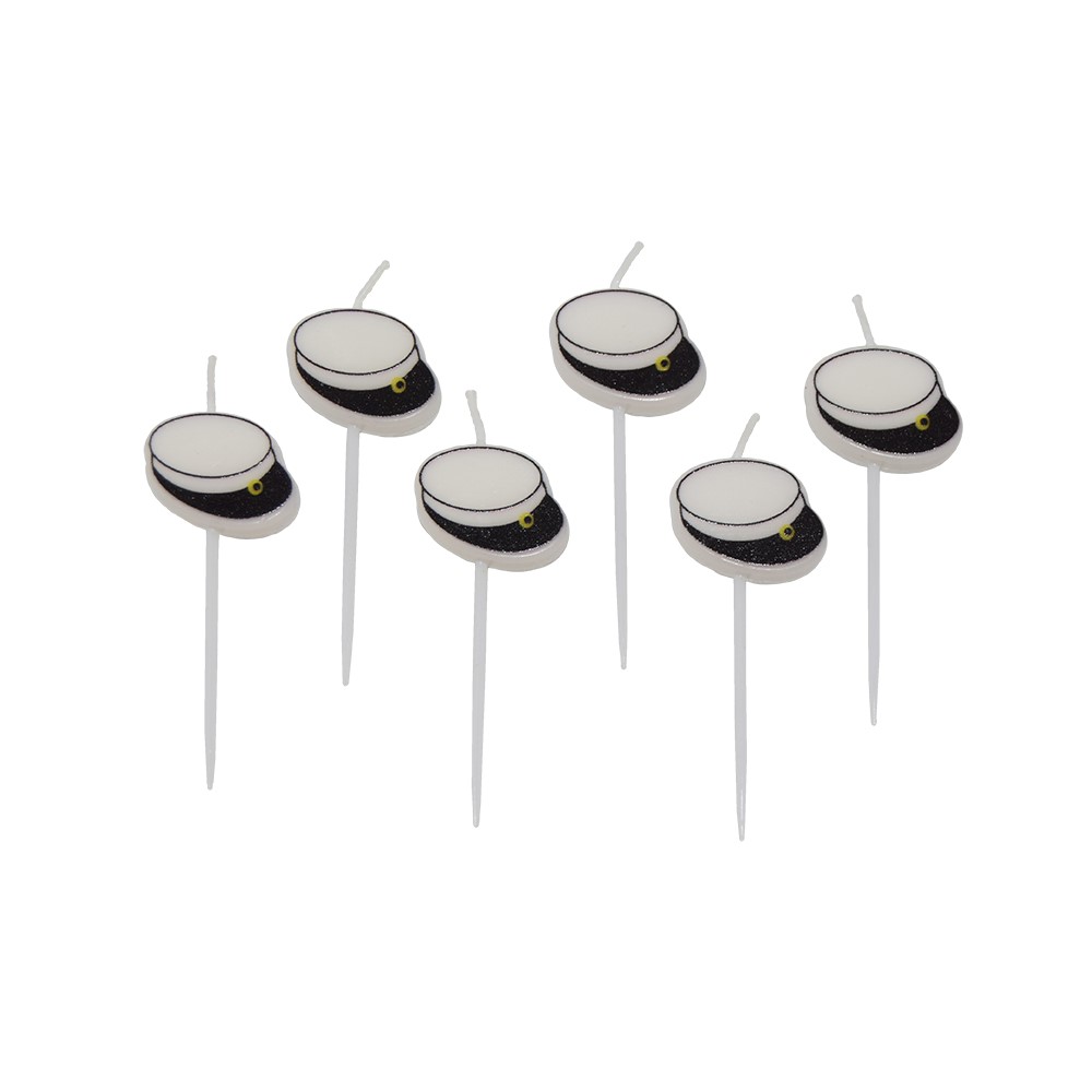 Birthday candel  student 6-pack