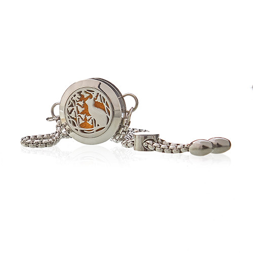 Halsband Aromadiffuser - Cat and Flowers - 2