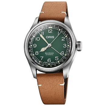 01 754 7779 4067-Set Oris Big Crown X Cervo Volante grön 38