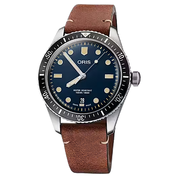 01 733 7707 4055-07 5 20 45 Oris Divers Sixty-Five 40 blå