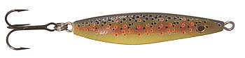 Lelången 10g, Svart/röd m guld prickar
