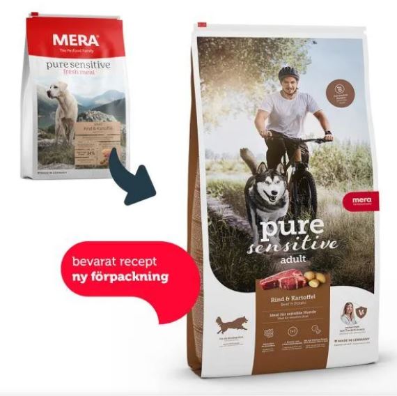 MERA Nötkött & potatis, 4kg
