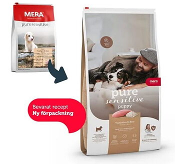 MERA Puppy, Kalkon & Ris, 4kg