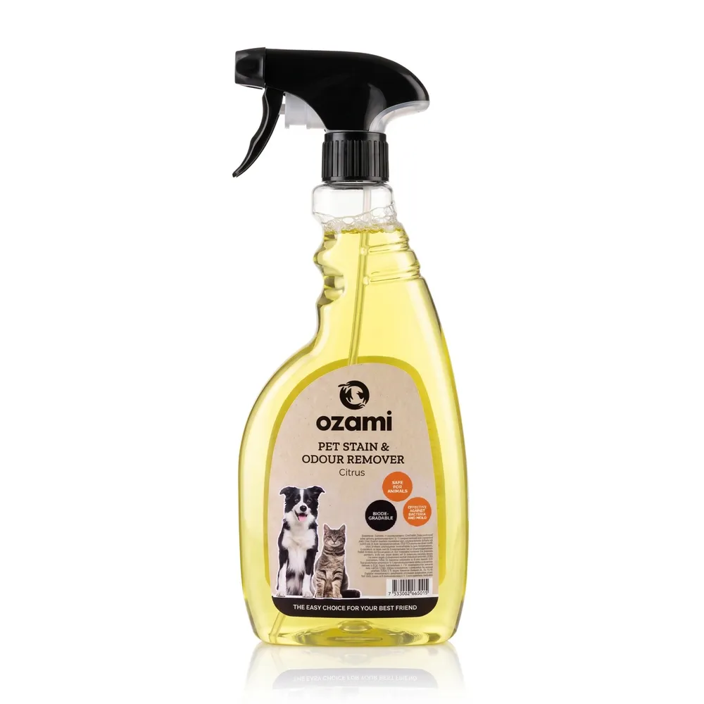 Ozami Pet Stain & Odour Remover Citrus, 750ml