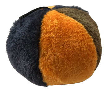 Boll i plysh med pip, 14cm