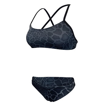 Stylish and different swimming bikini perfect for both swimming practice and sunny summer days. Now with a new light-back bikini!