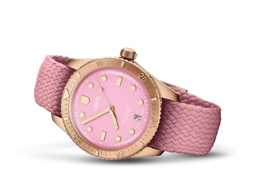 01 733 7771 3158-07 3 19 04BRS Oris Divers Sixty-Five 38 rosa