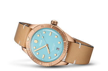 01 733 7771 3155-07 5 19 04BR Oris Divers Sixty-Five 38 blå