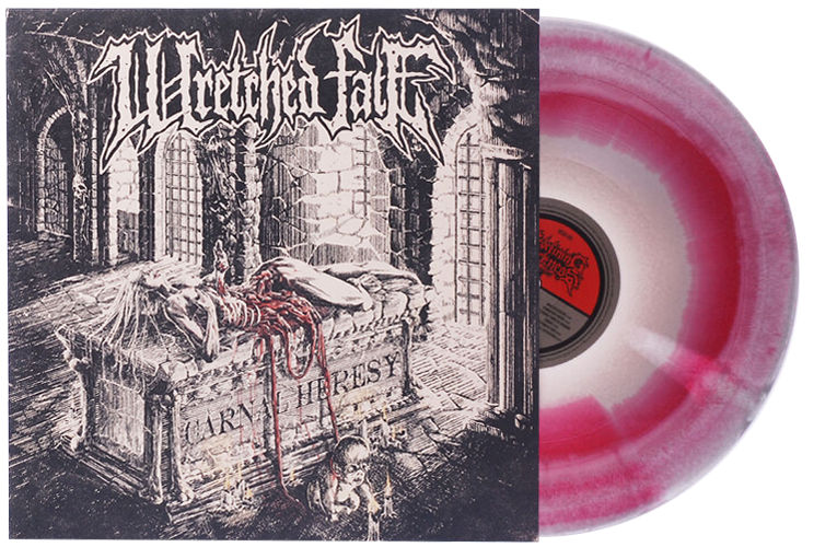 WRETCHED FATE - Carnal Heresy LP (A/B vinyl)