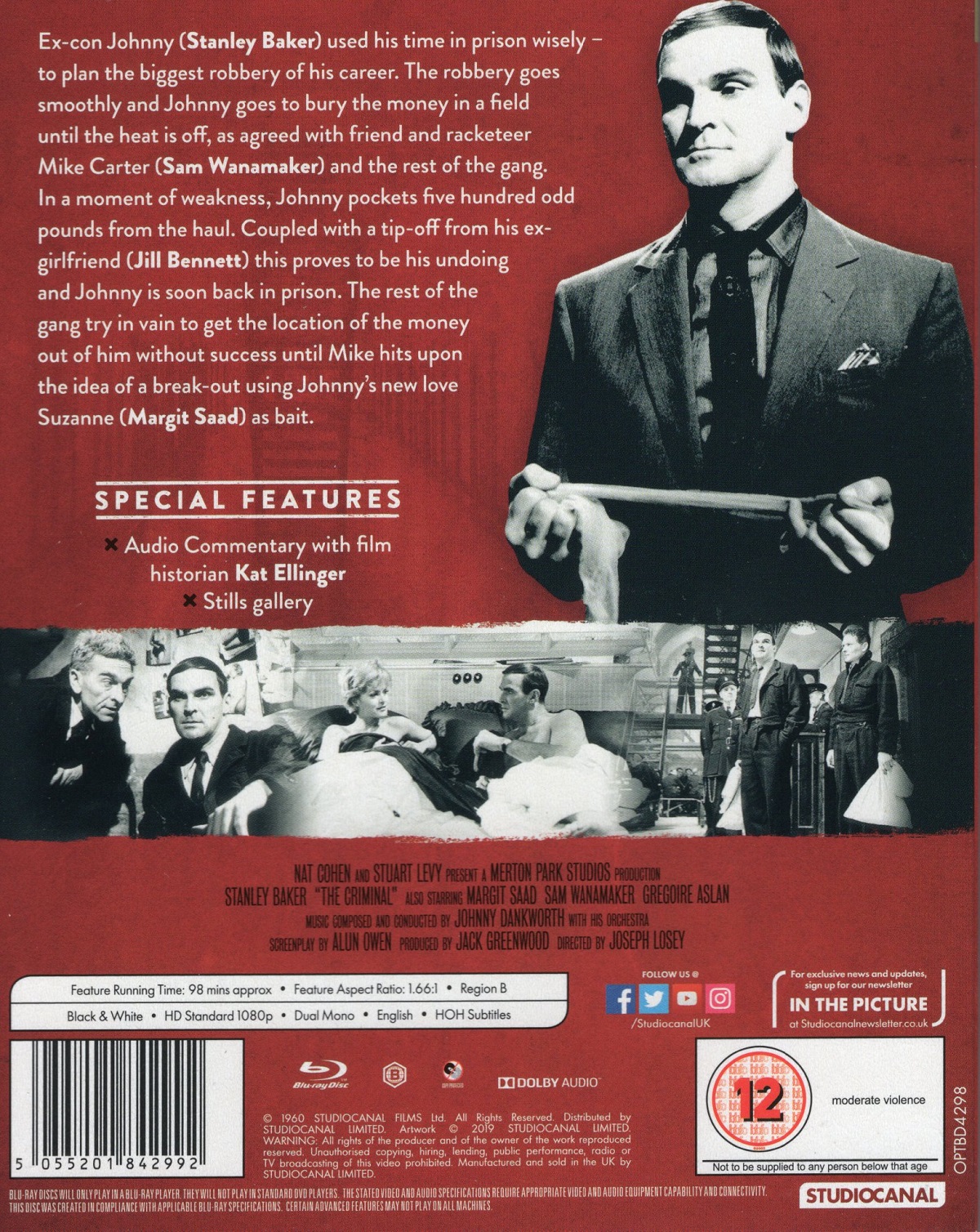 The Criminal (ej svensk text) (Blu-ray) - 2
