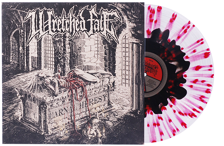 product-image WRETCHED FATE - Carnal Heresy LP (Splatter vinyl)