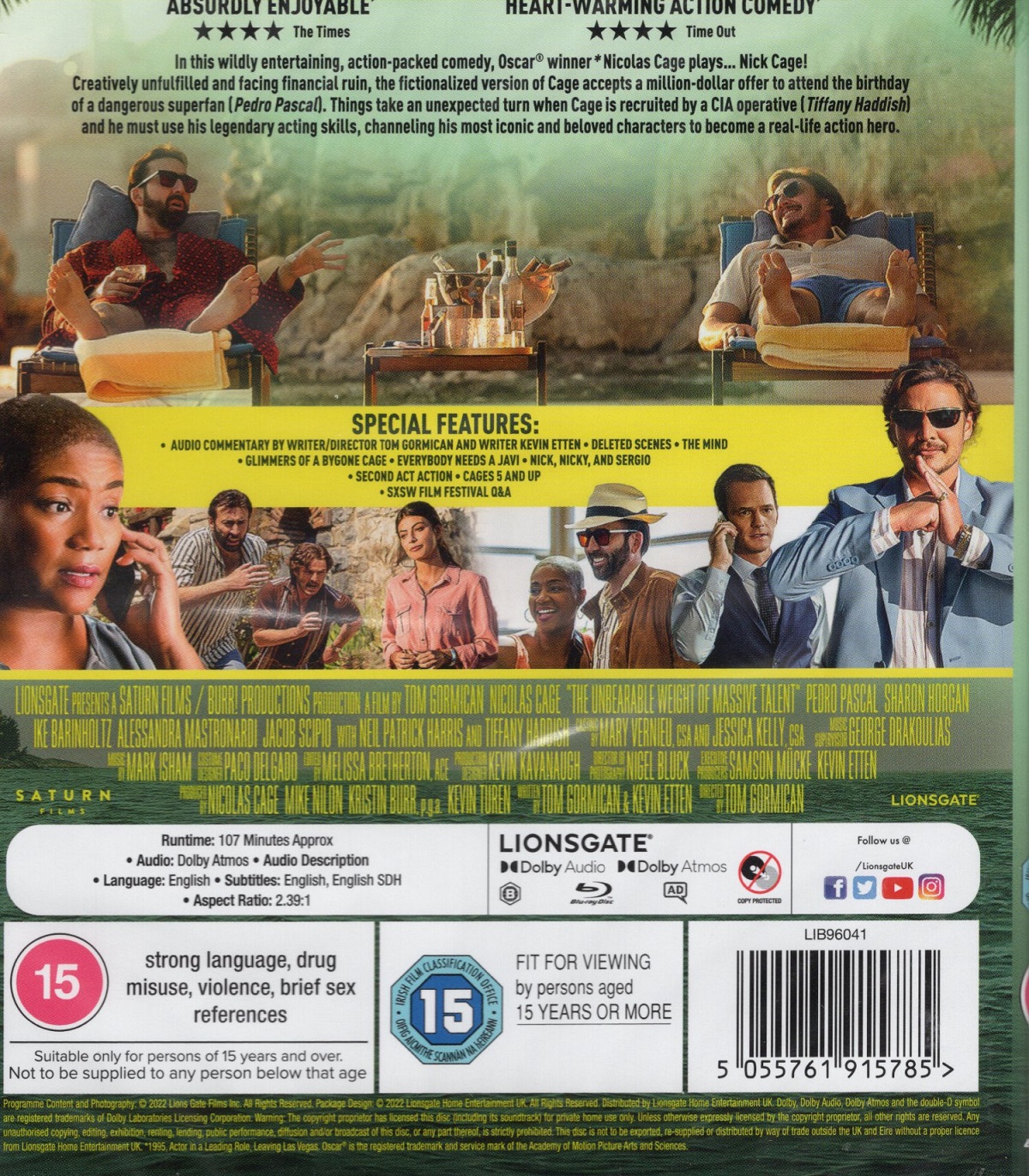 The Unbearable Weight of Massive Talent (ej svensk text) (Blu-ray) - 2