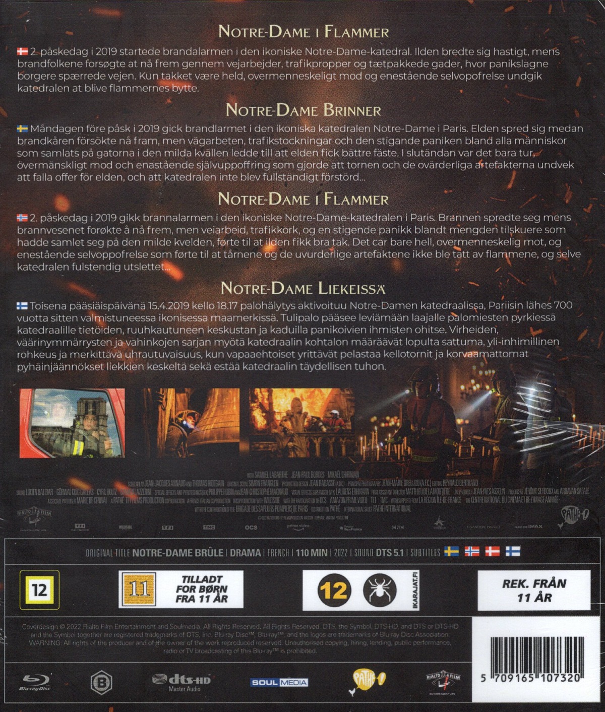 Notre Dame Brinner (Blu-ray) - 2