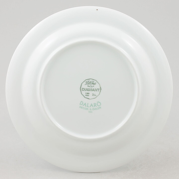 Suzanne Öhlén (Dalarö 1985) Breakfast Set with Colorful Flower Decor  [Sample Images]