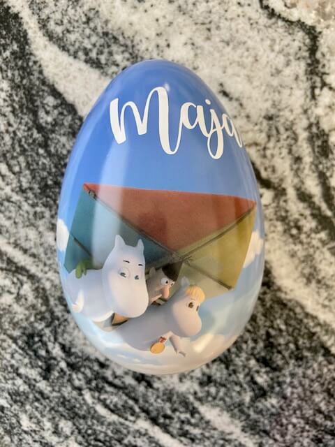 Påskägg med namn Mumin Kite  15 cm  