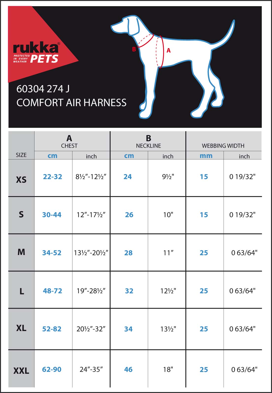 Rukka Comfort Air sele, Rosa - 2