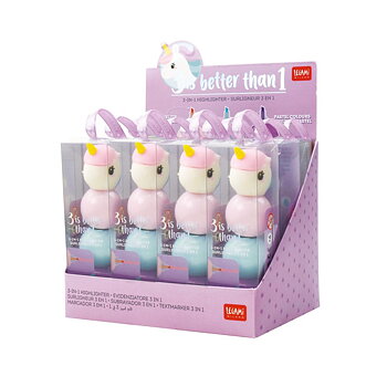 3-i-1-Highlighters, Unicorn