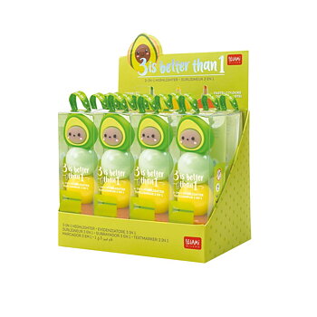 3-i-1-Highlighters, Avocado