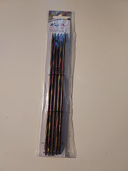 Strumpstickor 4mm 20cm  KnitPro Symfonie trä 
