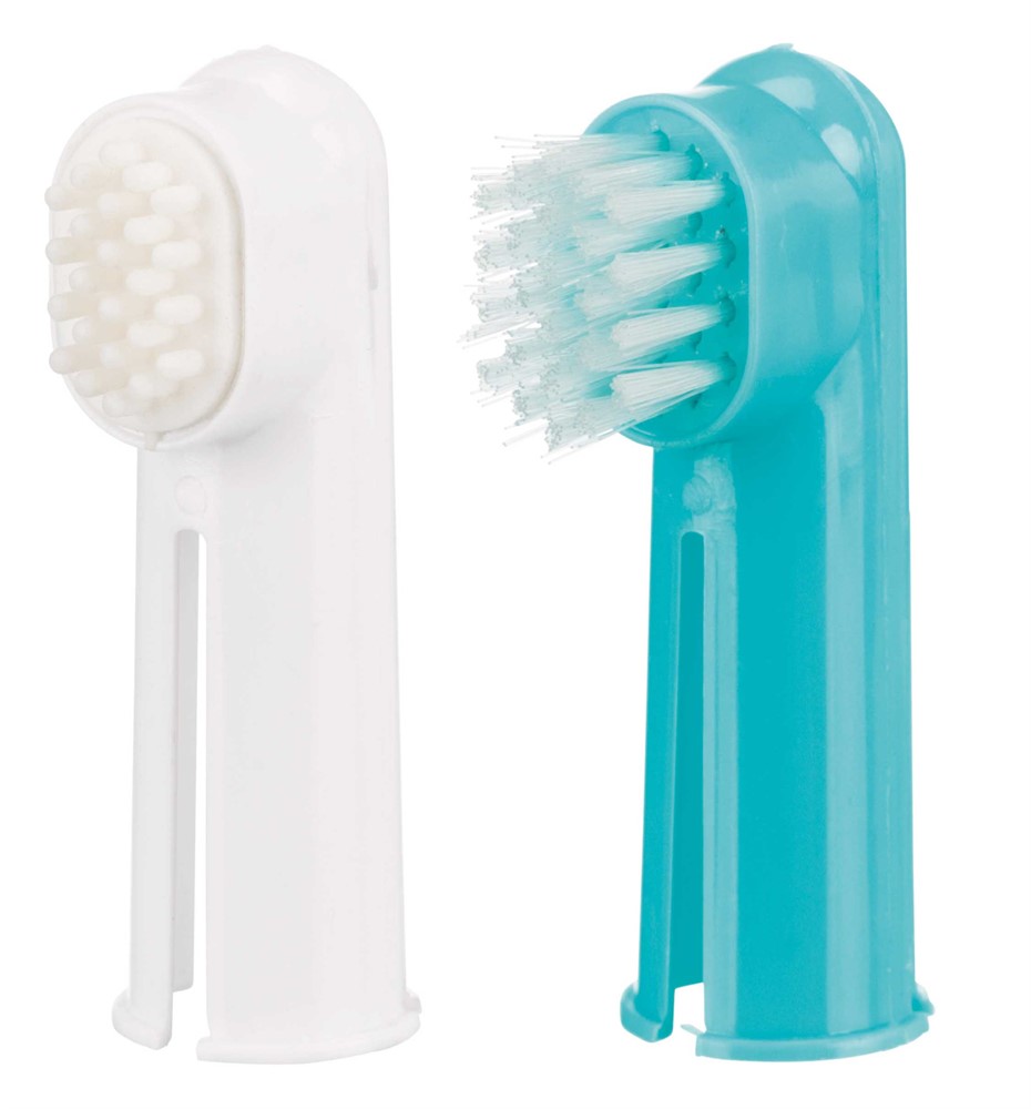 Tandborste för finger, 2-pack