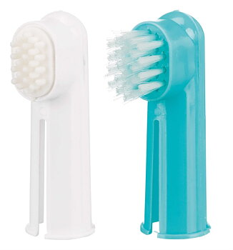 Tandborste för finger, 2-pack