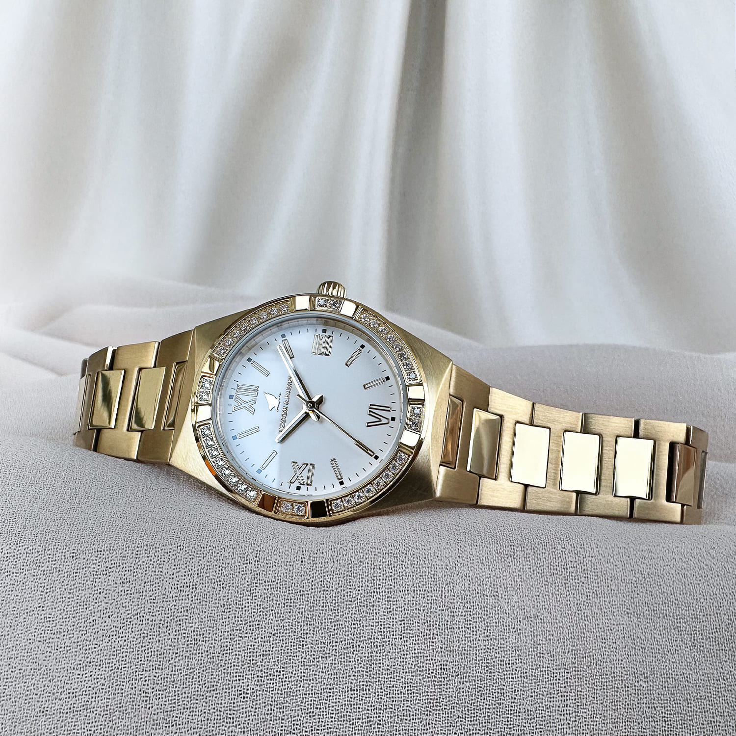 Luna Pavé Gold & White - 3