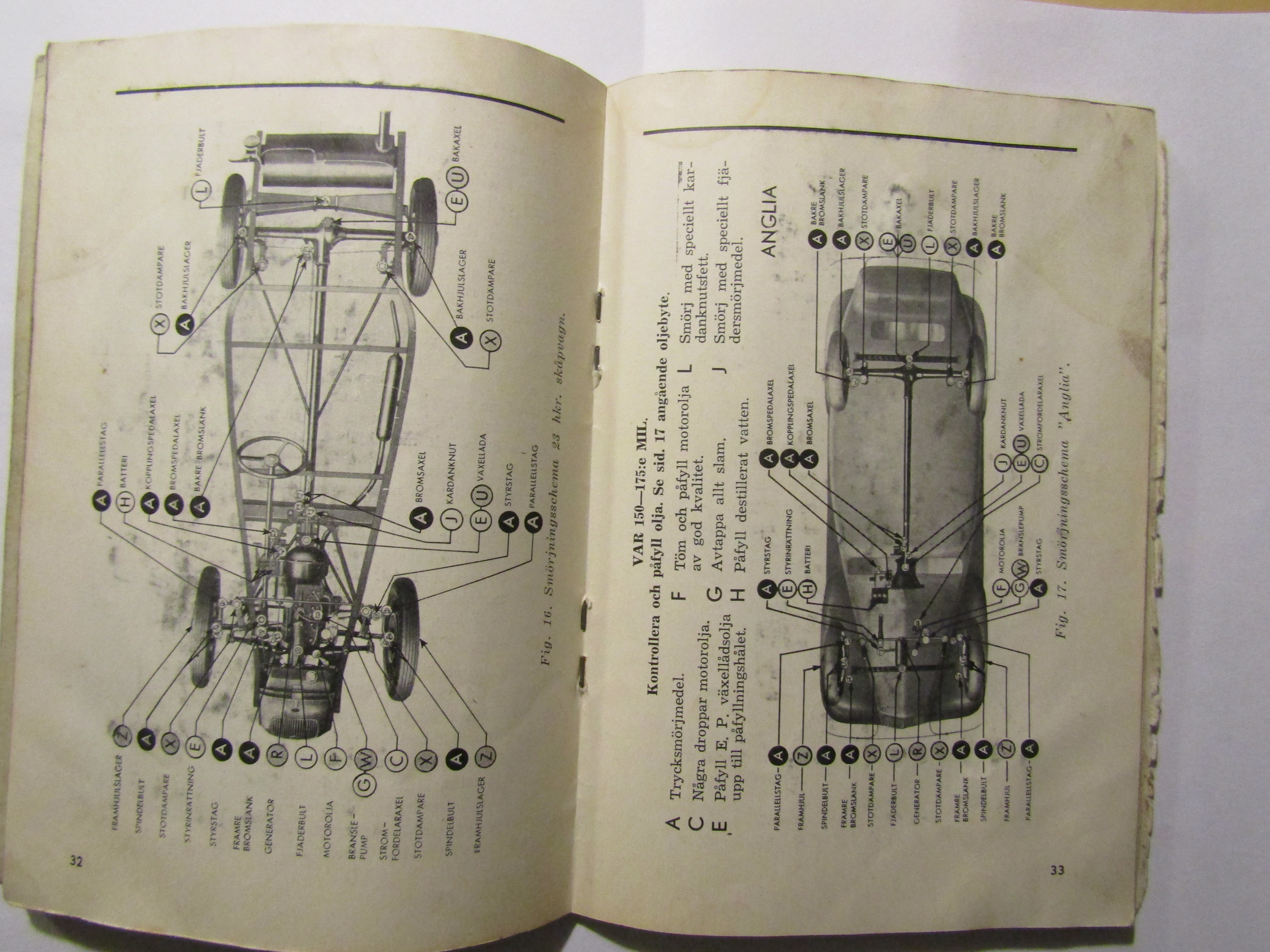 1949 Ford Anglia och Prefect Instruktionsbok svensk - 3