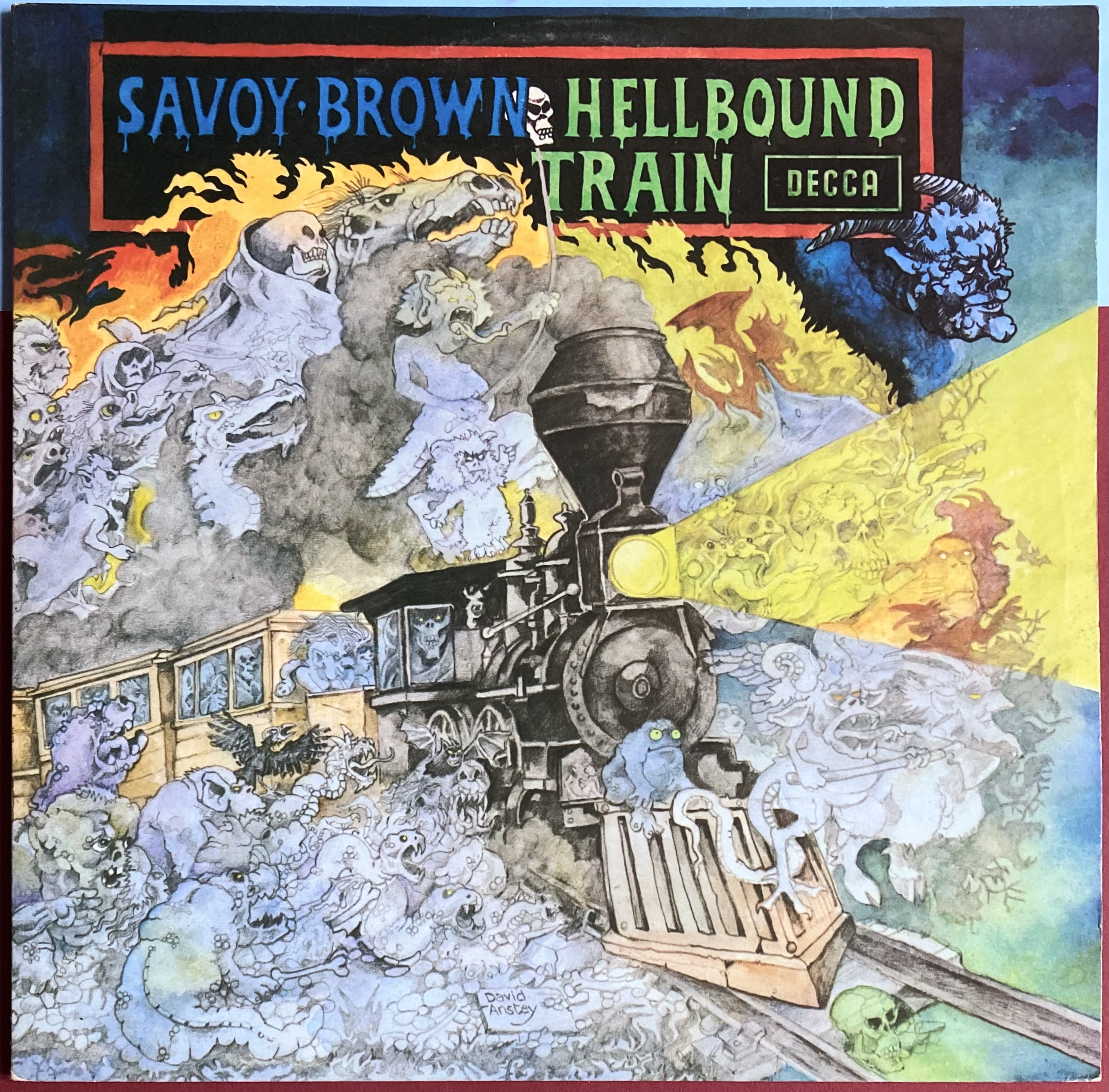 SAVOY BROWN - Hellbound train UK-orig LP 1972 - 2