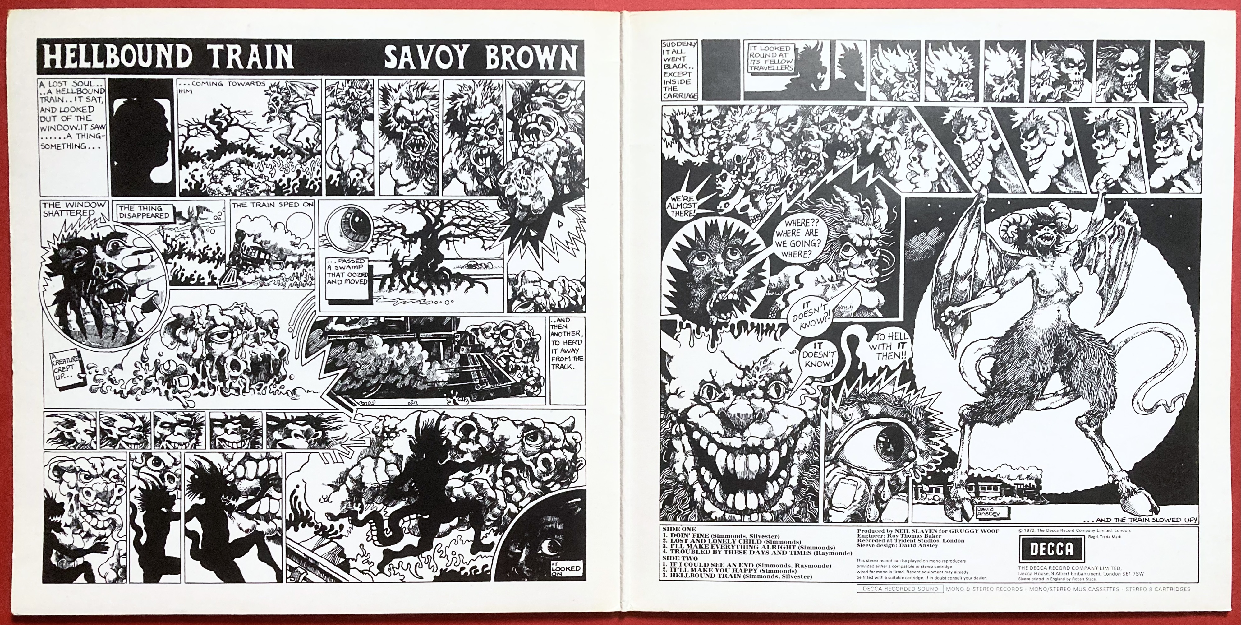 SAVOY BROWN - Hellbound train UK-orig LP 1972 - 4