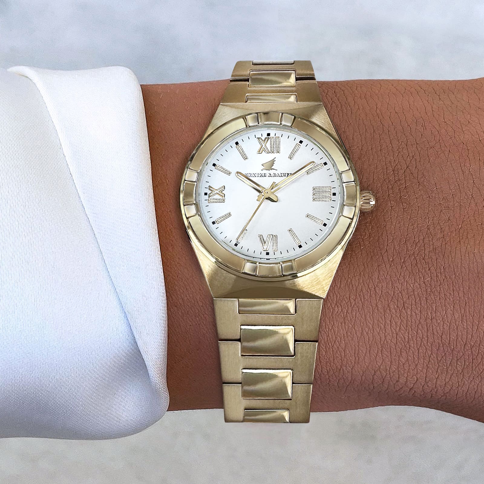Luna Gold White Hexter Baines
