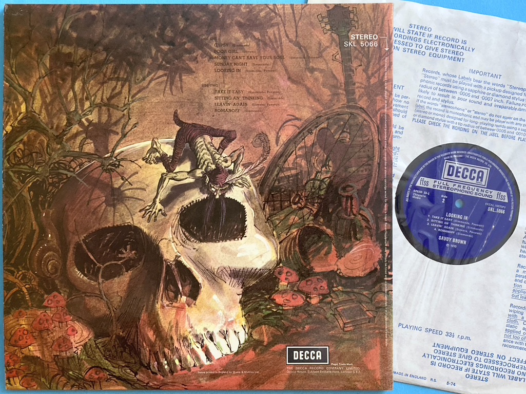 SAVOY BROWN - Looking in UK-orig LP 1970 - 2