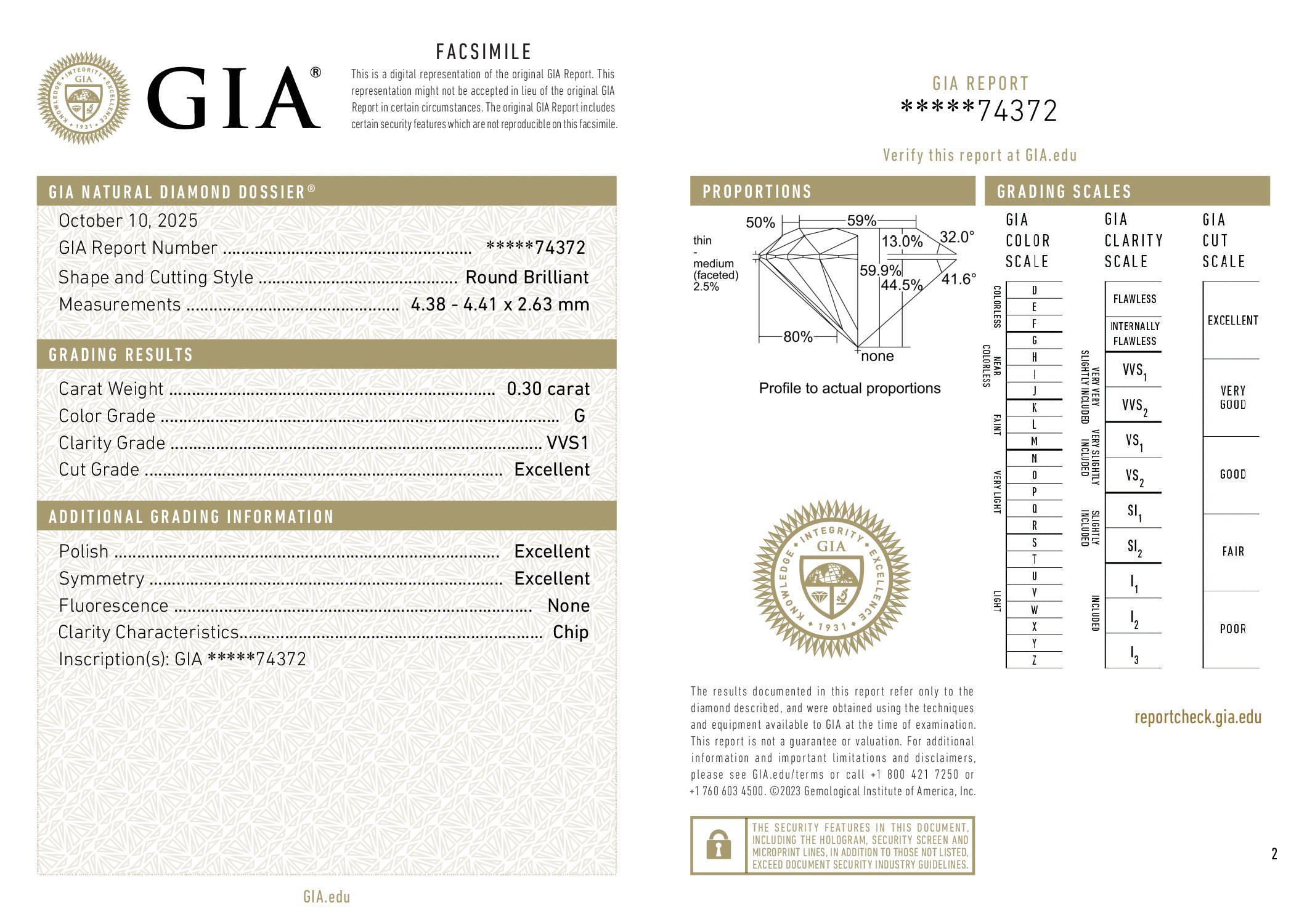 TRIPEL- X Total 0.60ct - 4