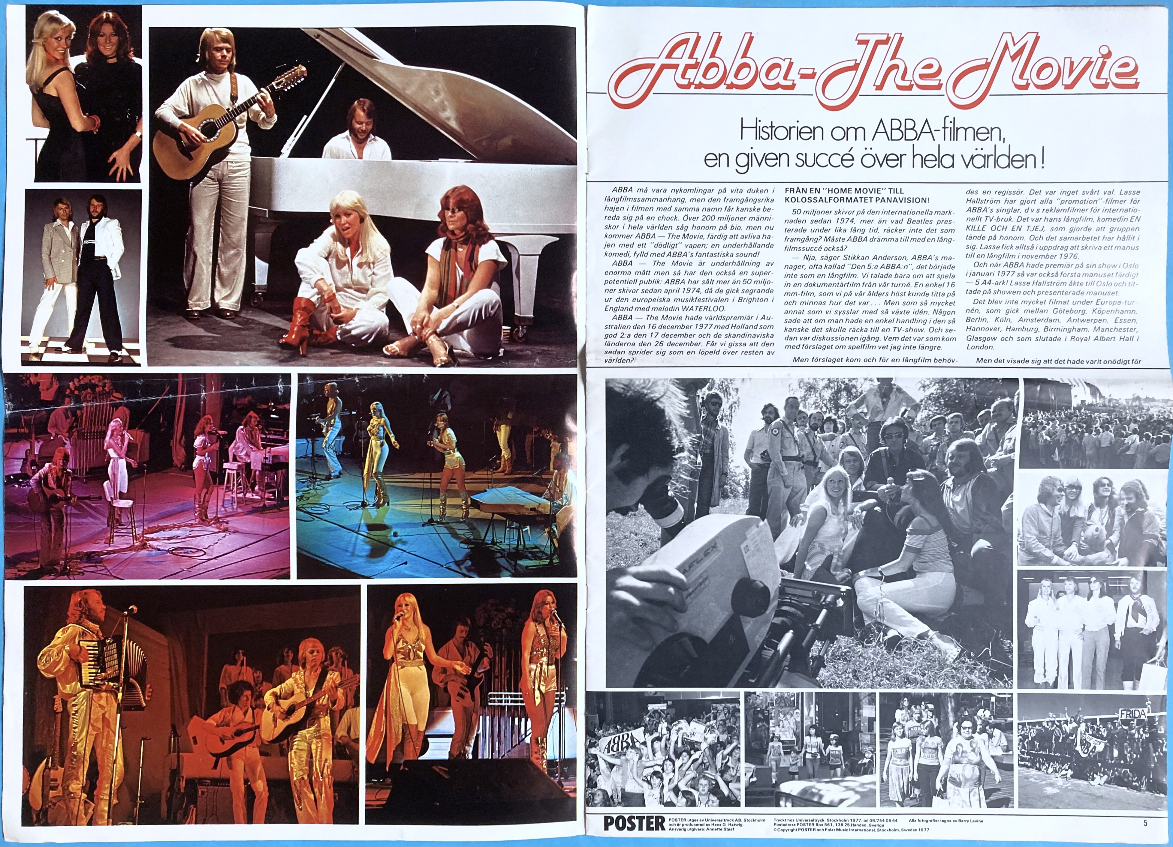 POSTER Mag - No. 1½ 1978 - ABBA special - 4