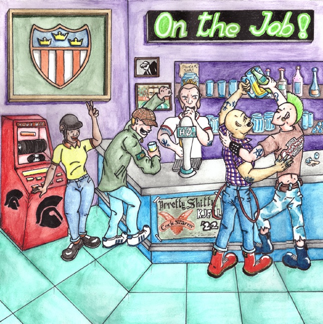 On the Job / Lawmaker - Split EP (Limiterat omslag)