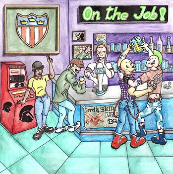 On the Job / Lawmaker - Split EP (Limiterat omslag)