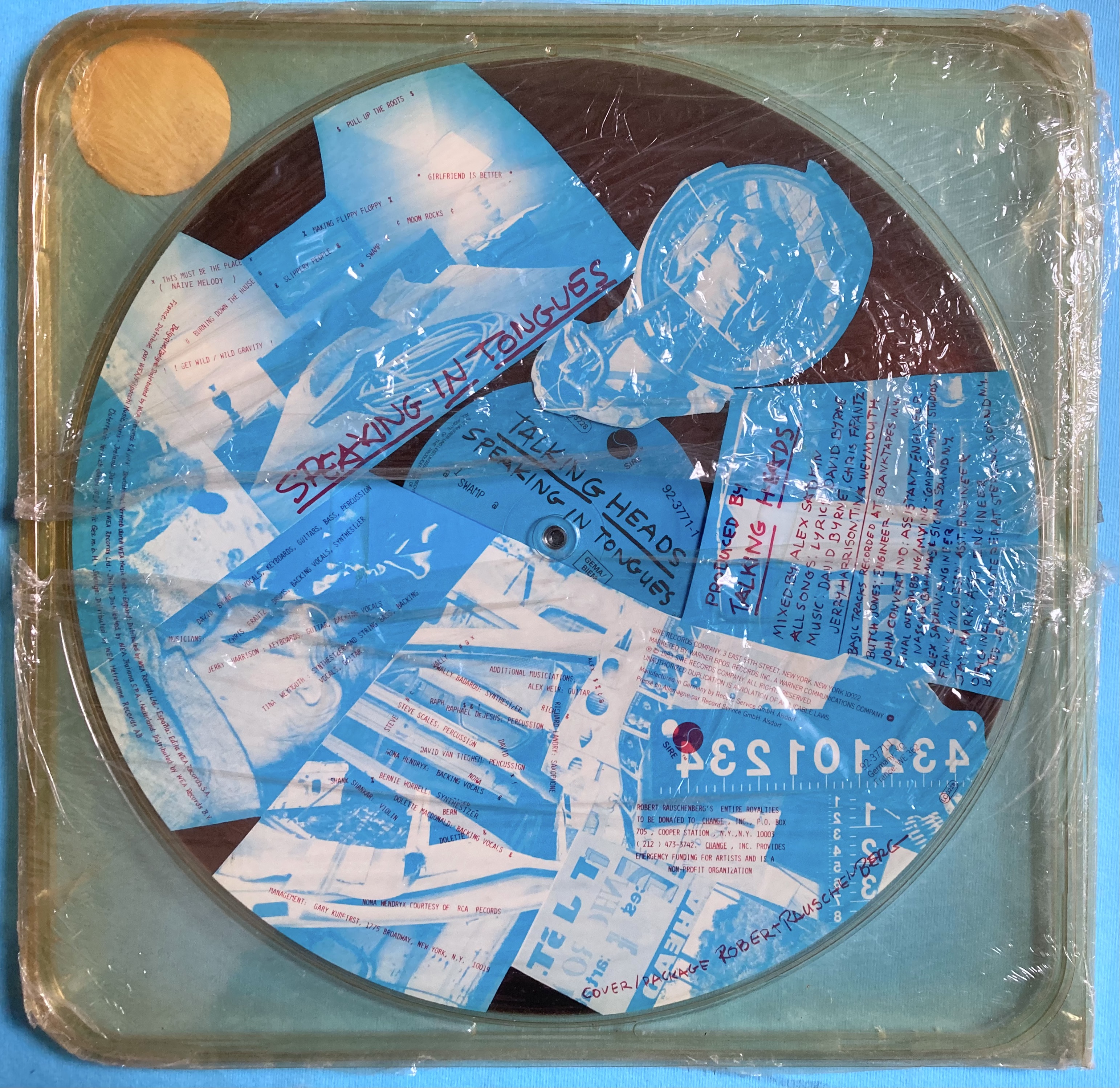 TALKING HEADS - Speaking in tongues Ger-orig PIC DISC 1983 - 2