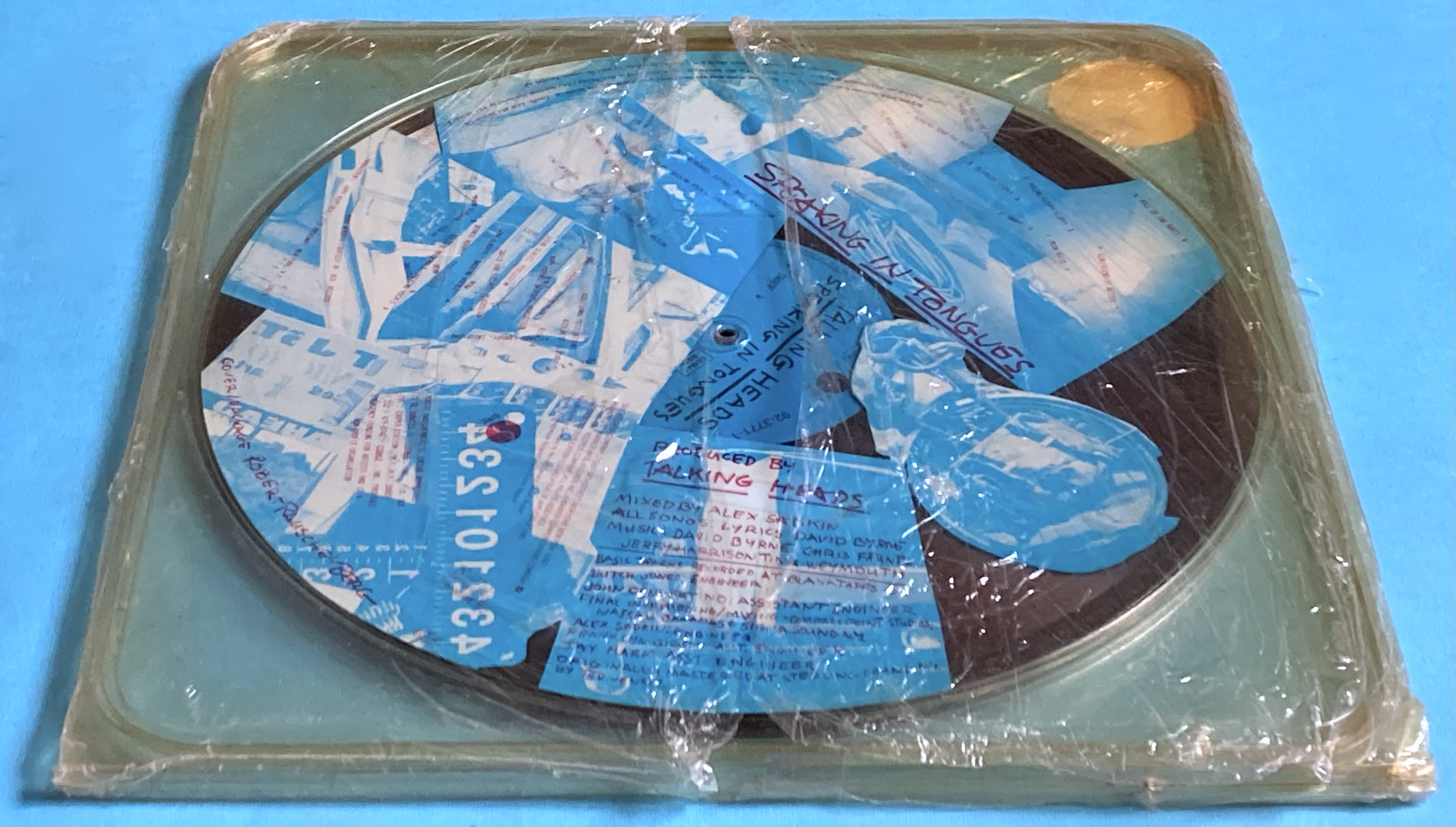 TALKING HEADS - Speaking in tongues Ger-orig PIC DISC 1983 - 3