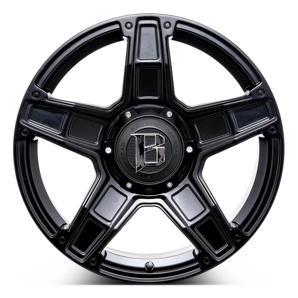 22" Ballistic Dakota matt black 6/139,7