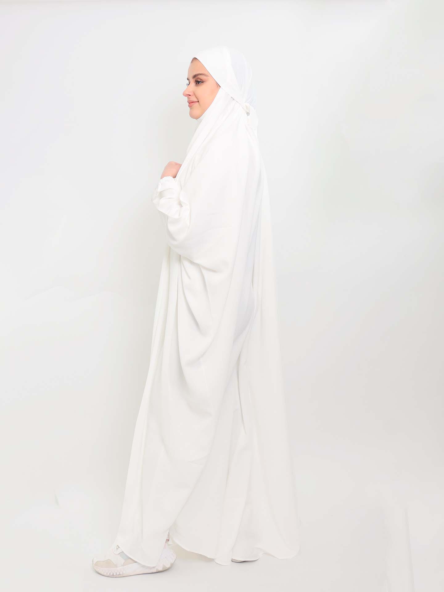 Jilbab Abaya - White - 2