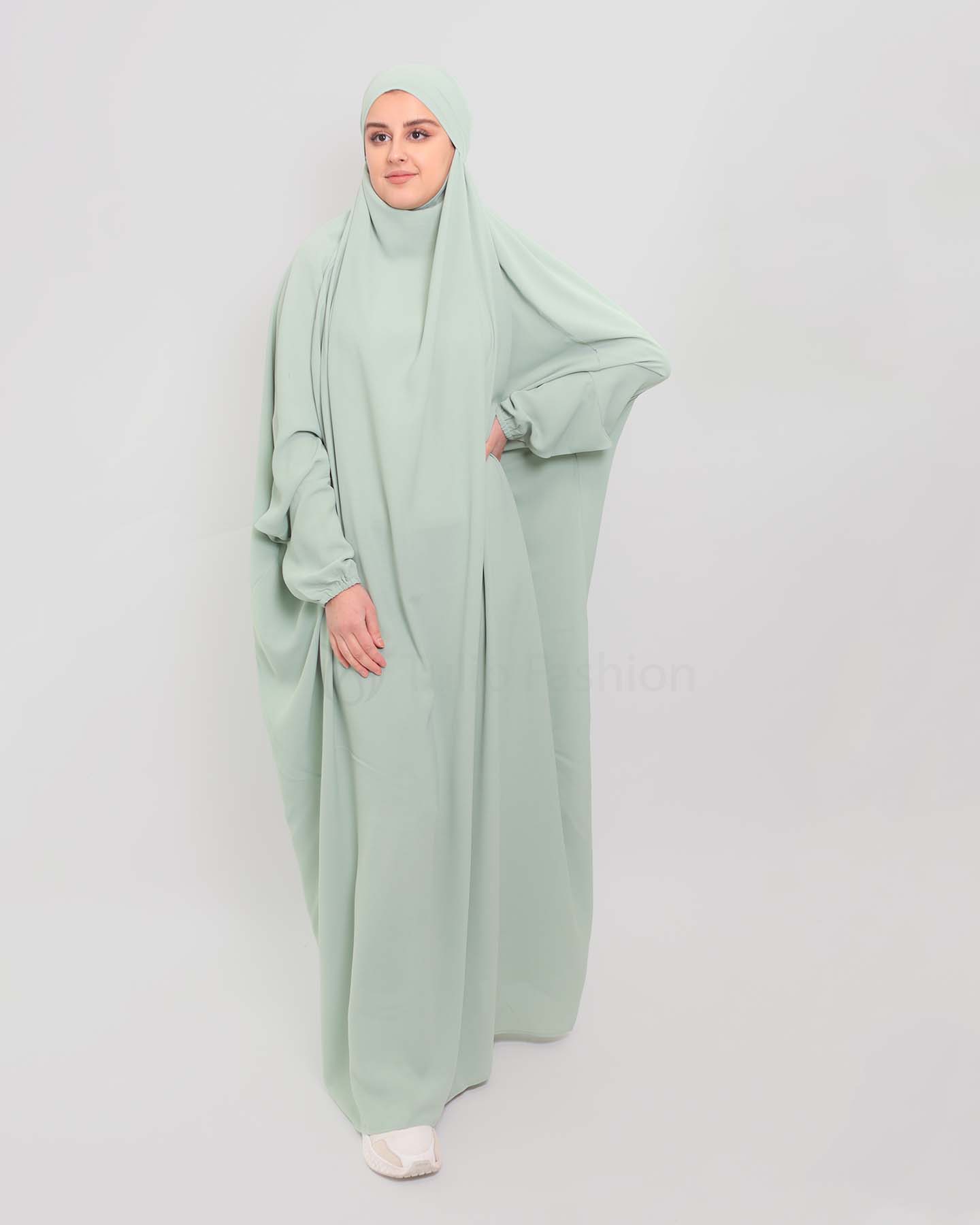 Jilbab Abaya - Pistachio Green