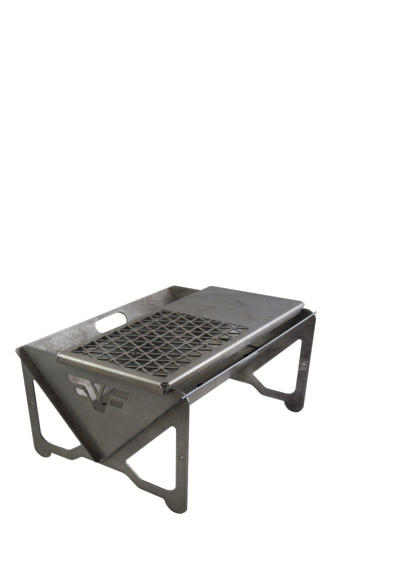 Falken Fabrication Overland Firepit - Foldable Fire Pit - 8