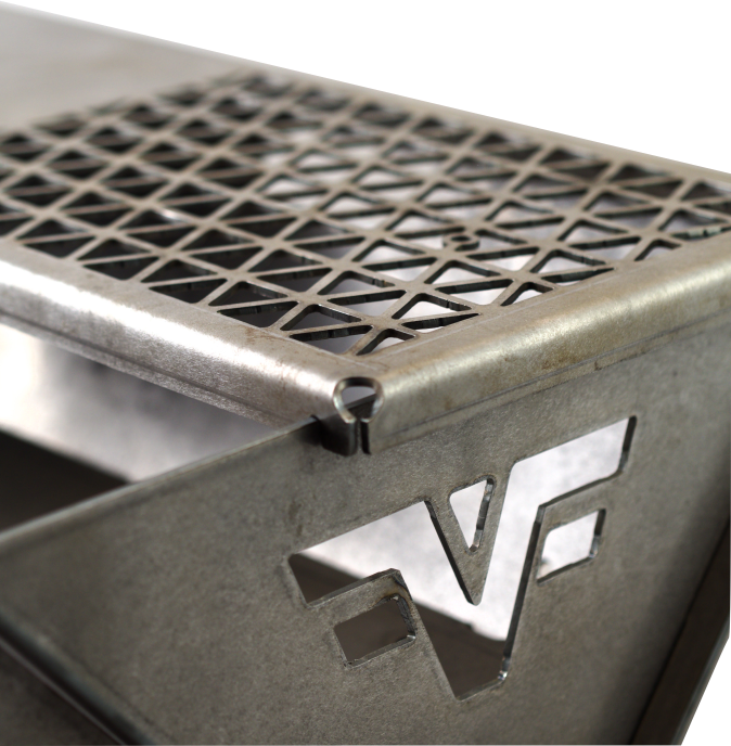 Falken Fabrication Overland Firepit - Foldable Fire Pit - 5