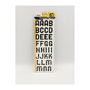 Colorbök Foil Stamped Chipboard Stickers - Silver Flourish