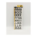 Colorbök Foil Stamped Chipboard Stickers - Silver Flourish