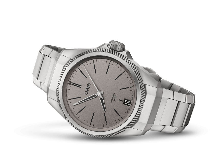 01 400 7778 7153-07 7 20 01TLC Oris ProPilot X Calibre 400 39 grå