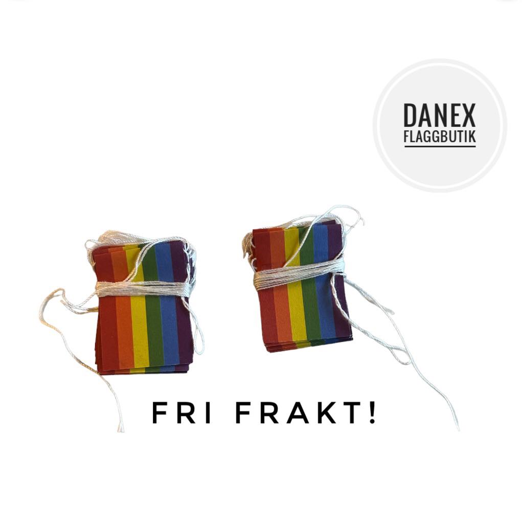 Litet flaggspel Pride (2st ) 