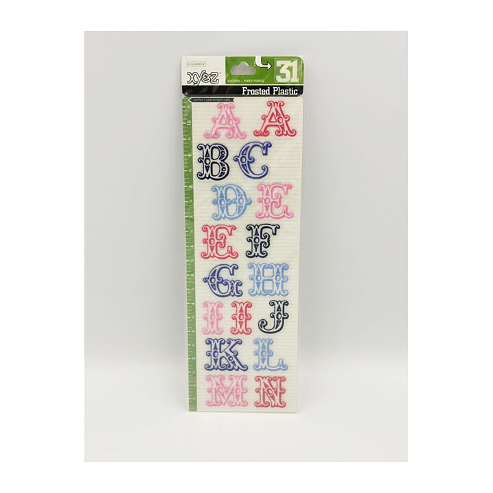 Colorbök Stickers Frosted Plastic - Purple Isadora