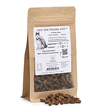 Barf Ox miniträningsbitar 150 g