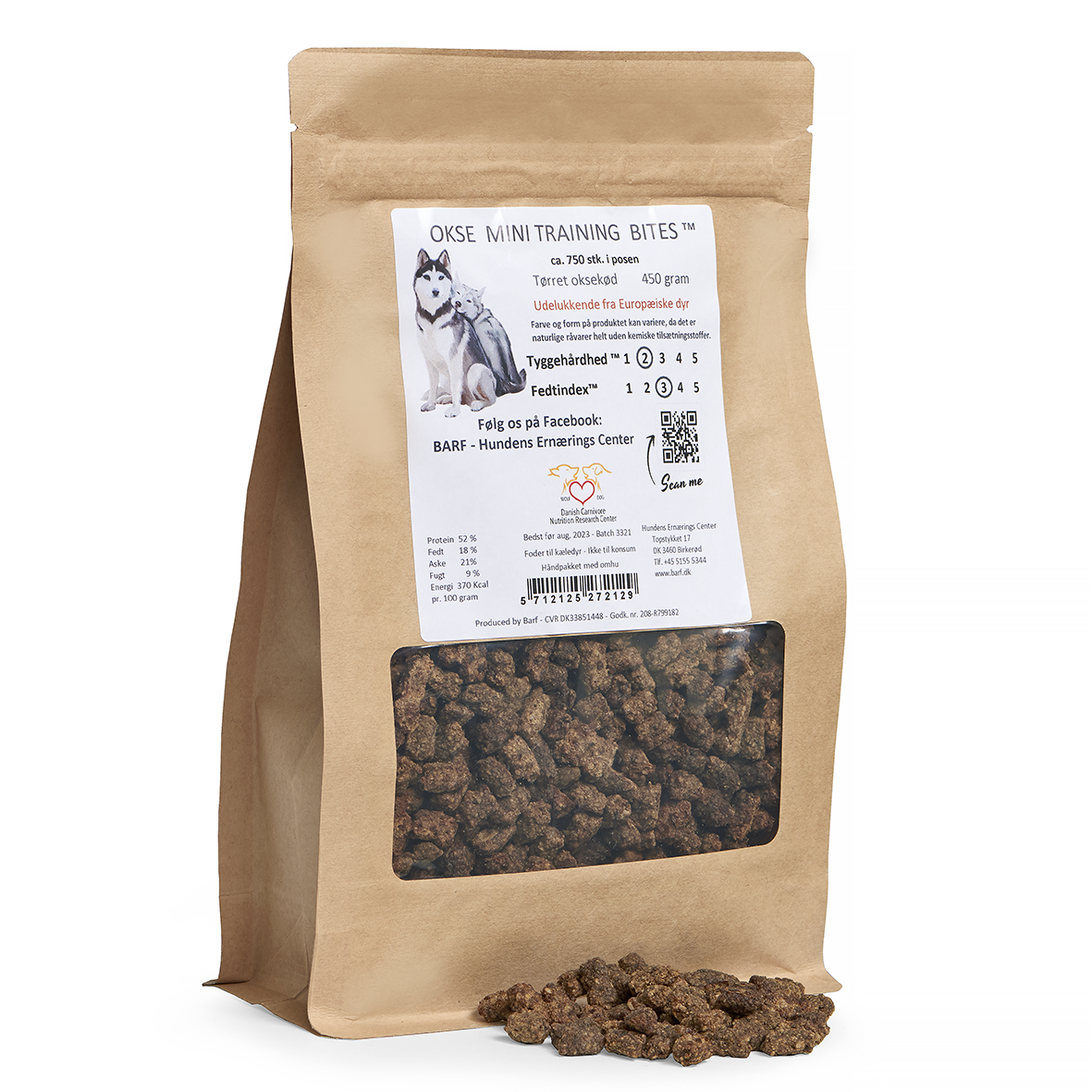 Barf Beef Mini Training Treats 450 g