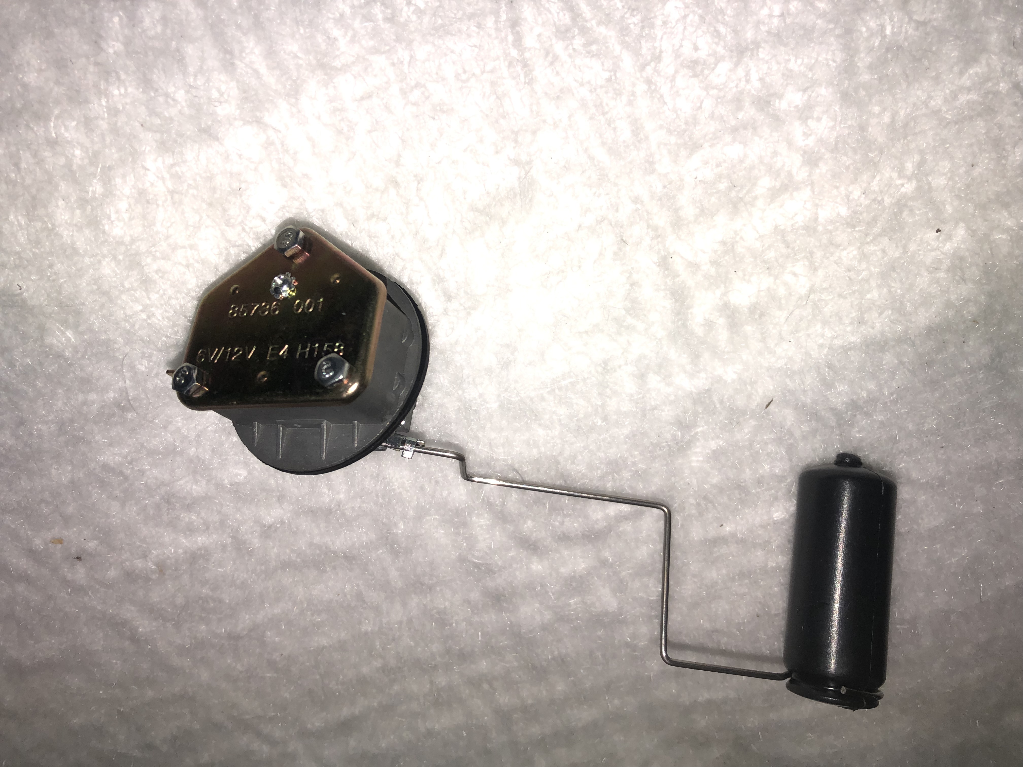 Tankarmatur 6/12 volt   285 Ohm - 2